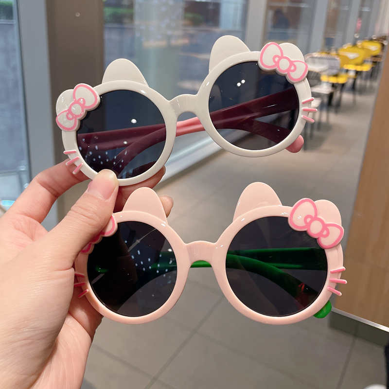 Super Cute Cat Little Girl Cartoon Sunglasses