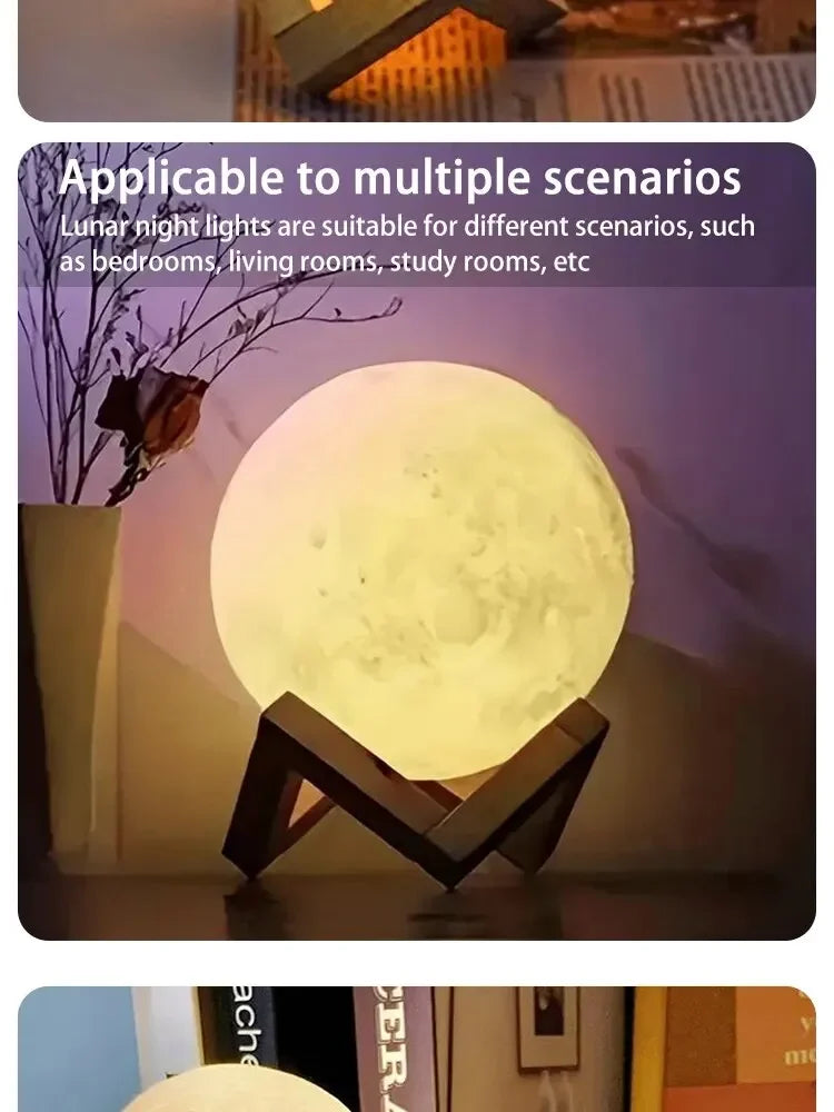 1 LED Moon Light Galaxy Light Bedroom Decoration