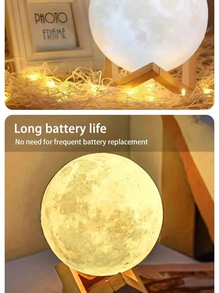 1 LED Moon Light Galaxy Light Bedroom Decoration