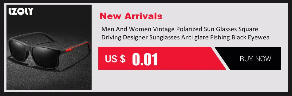 Luxury Square Vintage Polarized Sunglasses For Men Fashion Travel Driving Anti-Glare TR90 Eyewear UV400