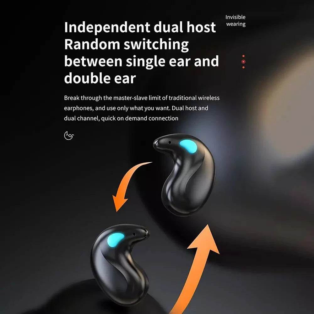 Wireless Bluetooth Earbuds Waterproof Earphones Bass Noise Reduction HiFi Stereo Headsets