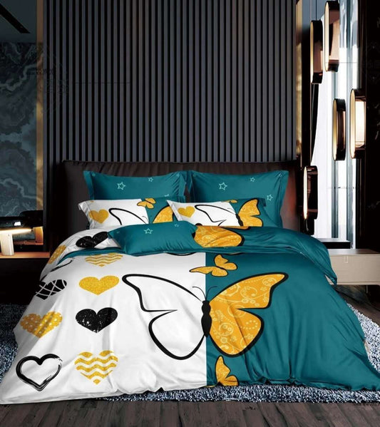 Large Version Printing Three-Piece Comforter Set