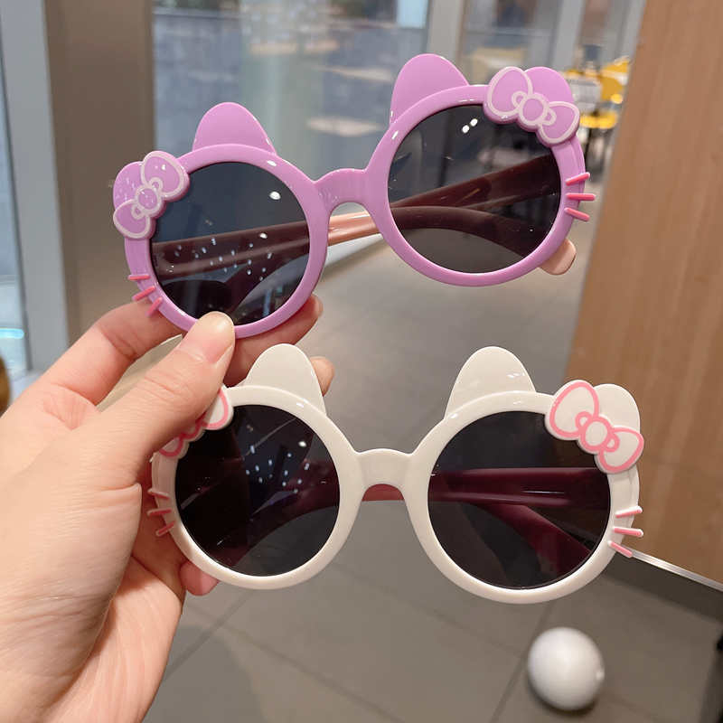 Super Cute Cat Little Girl Cartoon Sunglasses
