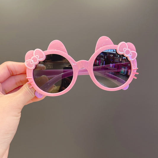 Super Cute Cat Little Girl Cartoon Sunglasses