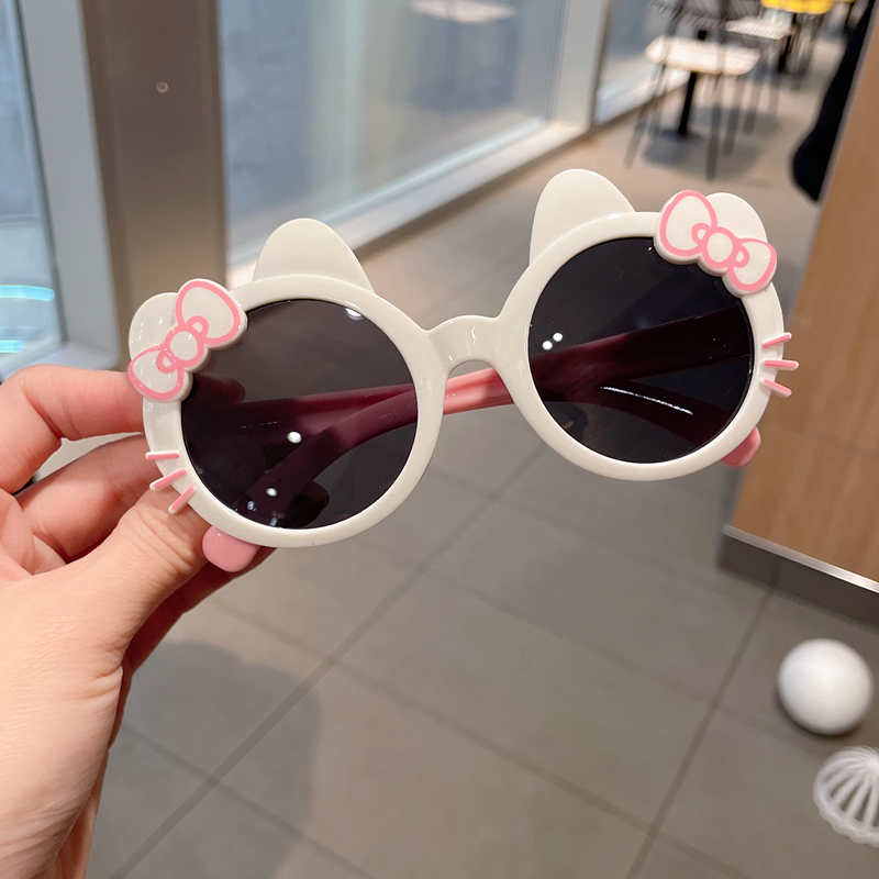 Super Cute Cat Little Girl Cartoon Sunglasses