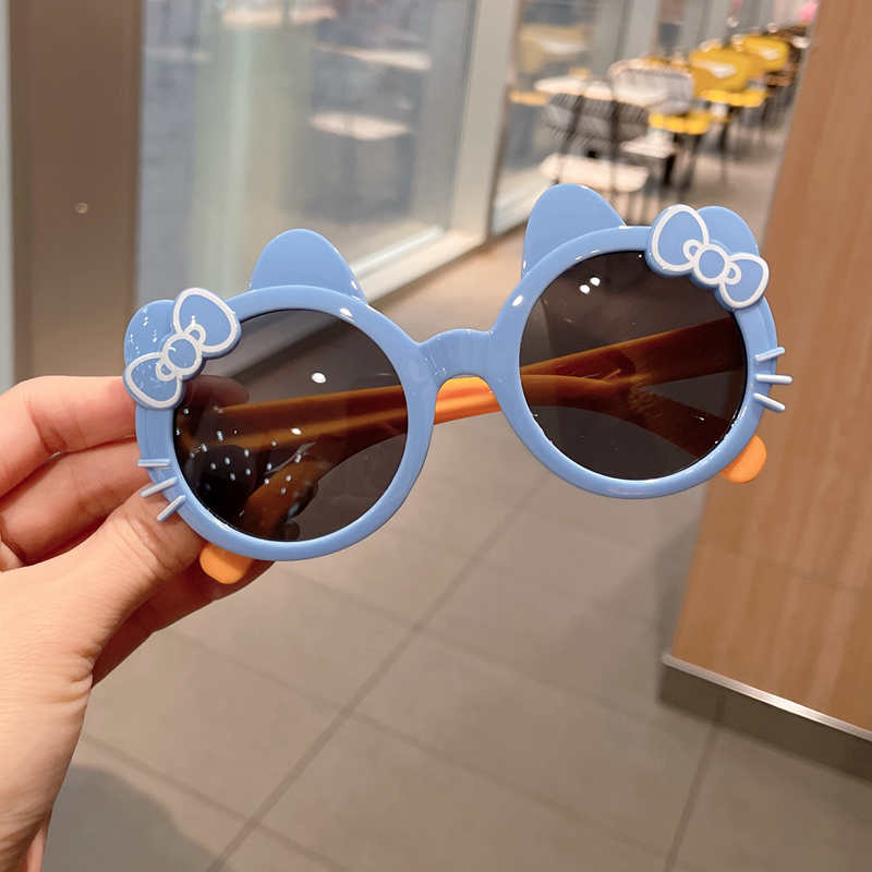 Super Cute Cat Little Girl Cartoon Sunglasses