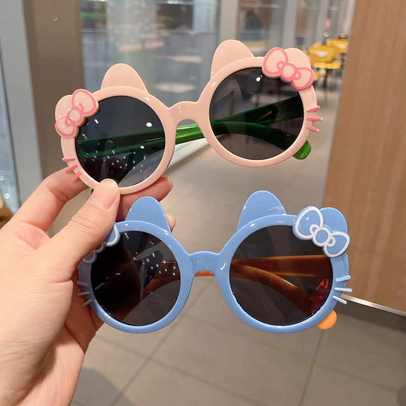Super Cute Cat Little Girl Cartoon Sunglasses