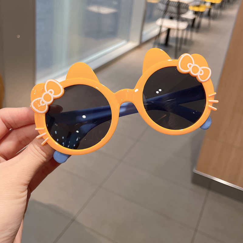 Super Cute Cat Little Girl Cartoon Sunglasses