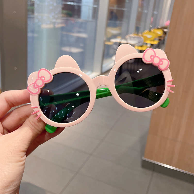 Super Cute Cat Little Girl Cartoon Sunglasses