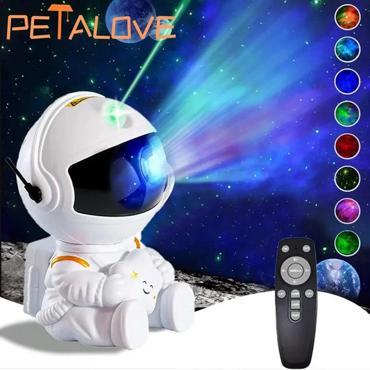 Galaxy Star Astronaut Projector Lamp Starry Sky Night Light Home Room Decor