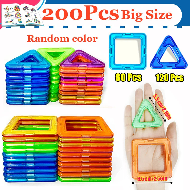 Magnetic Building Blocks Big Size and Mini Size DIY Magnets