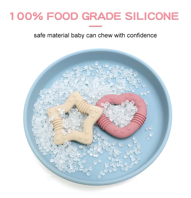 New Star Silicone Teether Food Grade