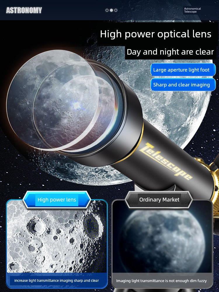 Kids Astronomical Telescope High Magnification Professional Star Watching