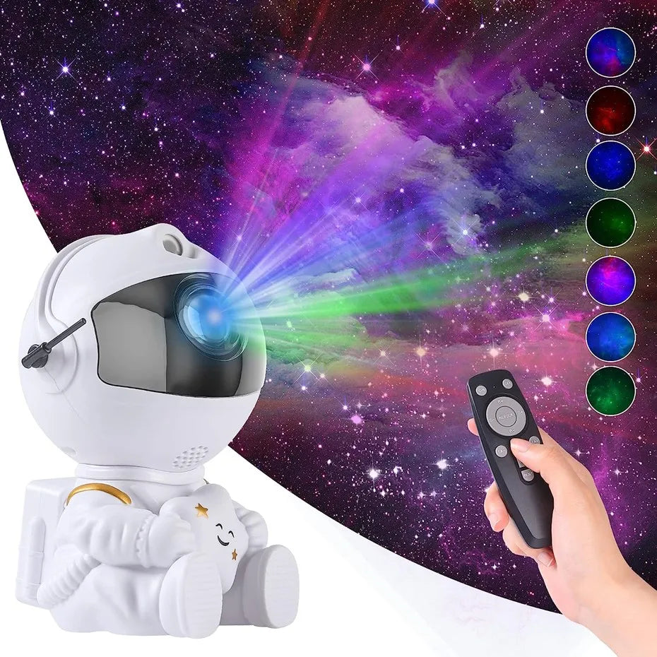 Galaxy Star Astronaut Projector Lamp Starry Sky Night Light Home Room Decor