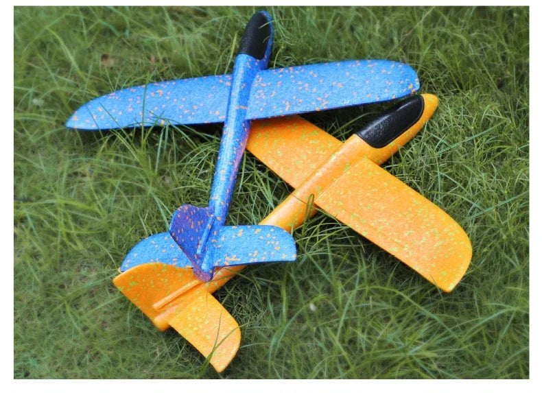 Big Foam Plane Glider 50CM Hand Throw Airplane Light Outdoor