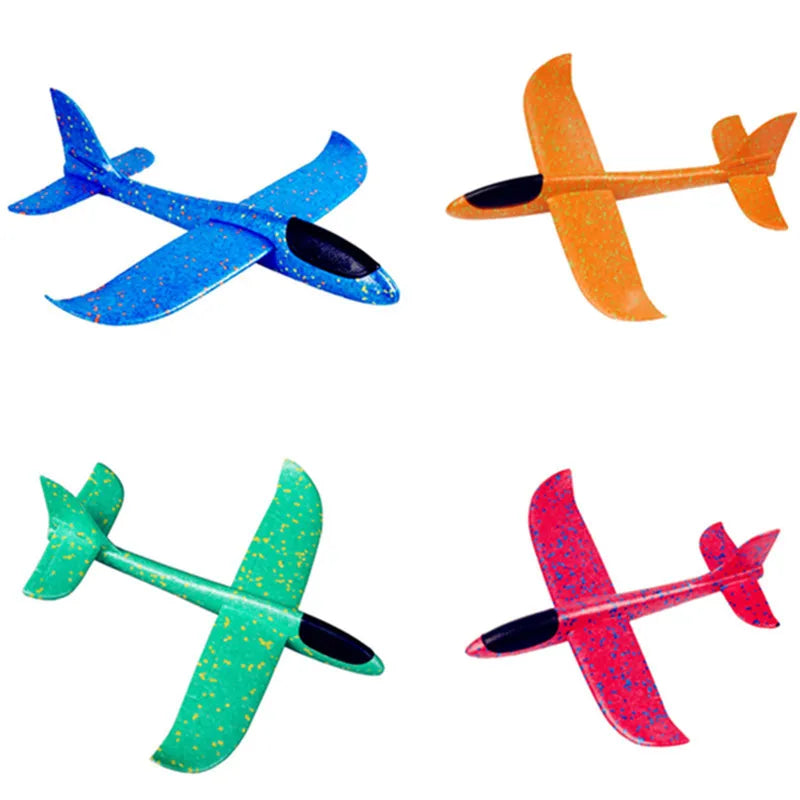 Big Foam Plane Glider 50CM Hand Throw Airplane Light Outdoor