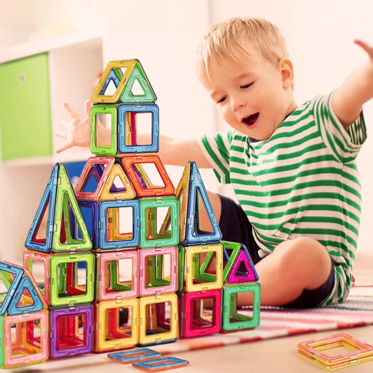 Magnetic Building Blocks Big Size and Mini Size DIY Magnets