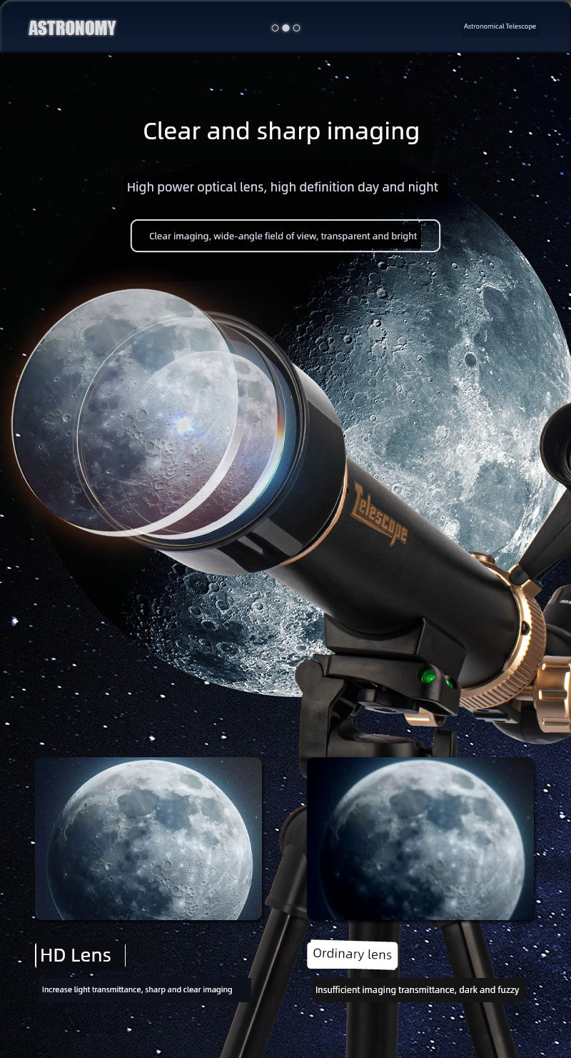 Kids Astronomical Telescope High Magnification Professional Star Watching