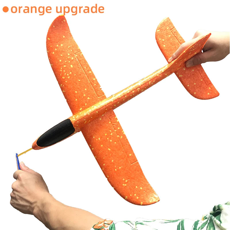 Big Foam Plane Glider 50CM Hand Throw Airplane Light Outdoor