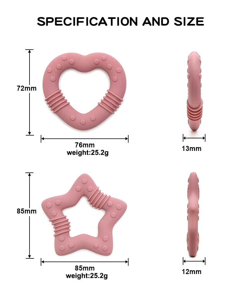 New Star Silicone Teether Food Grade