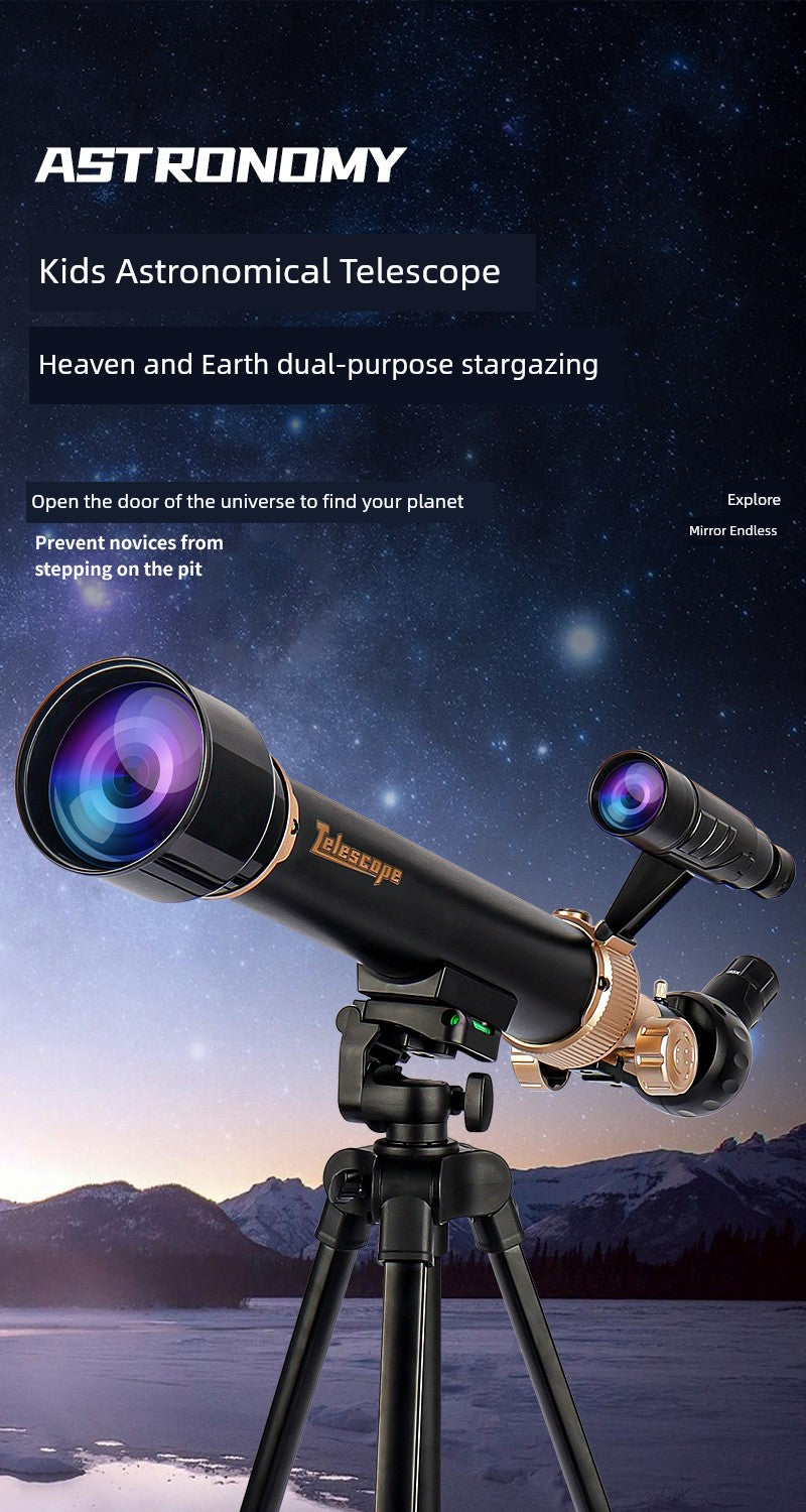 Kids Astronomical Telescope High Magnification Professional Star Watching