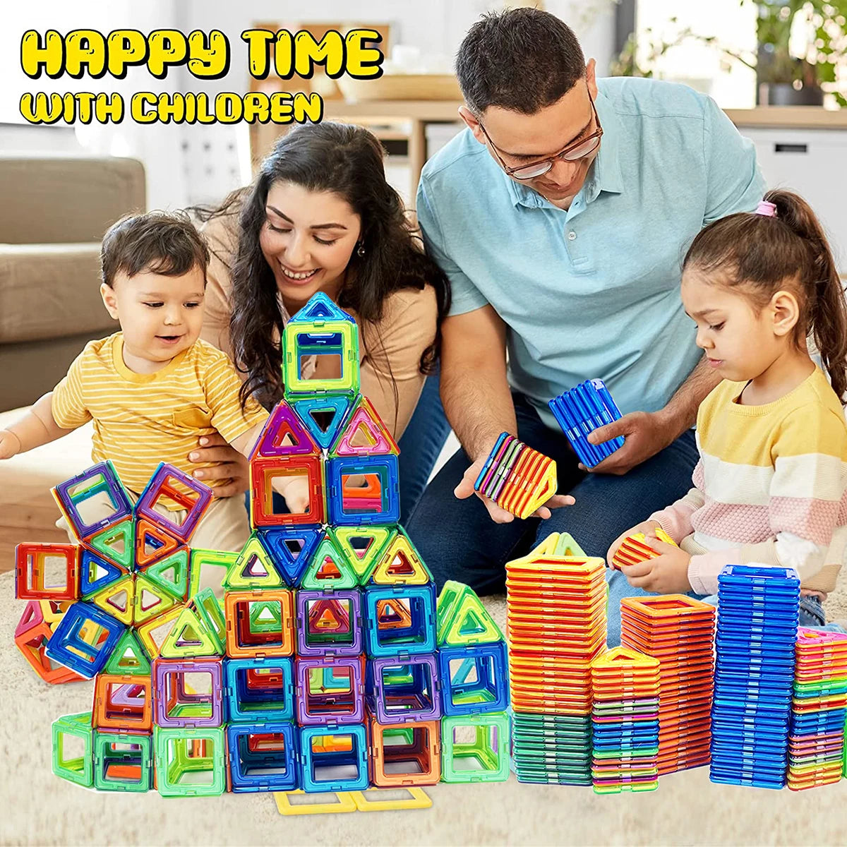 Magnetic Building Blocks Big Size and Mini Size DIY Magnets