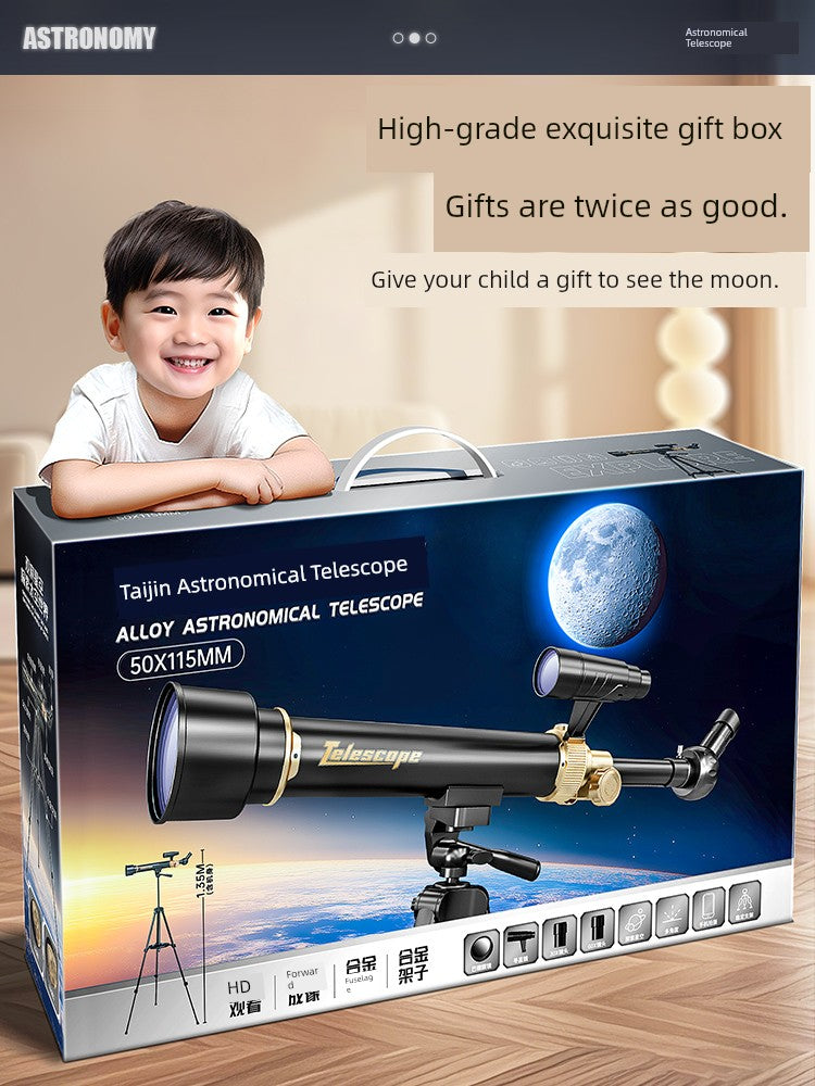 Kids Astronomical Telescope High Magnification Professional Star Watching