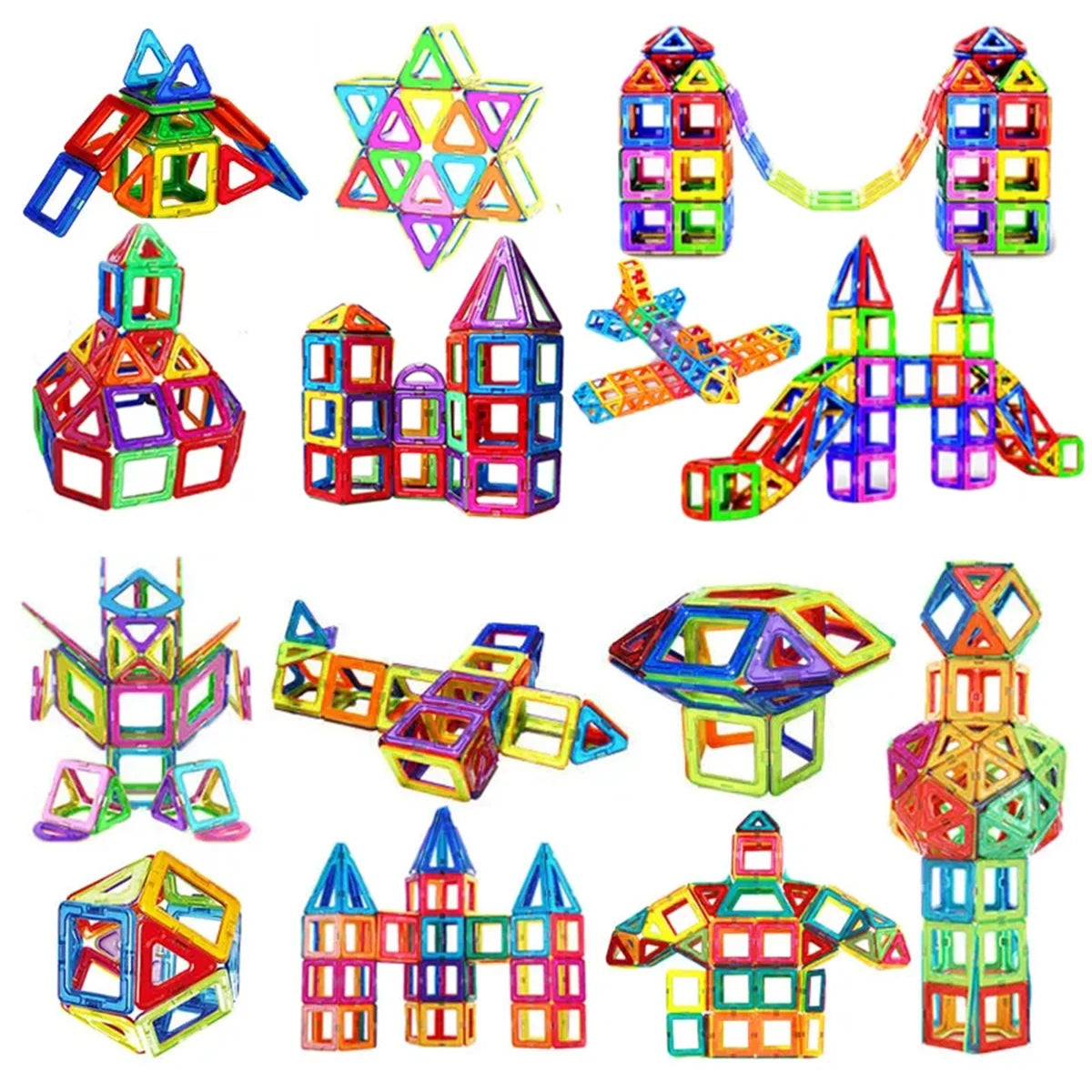 Magnetic Building Blocks Big Size and Mini Size DIY Magnets