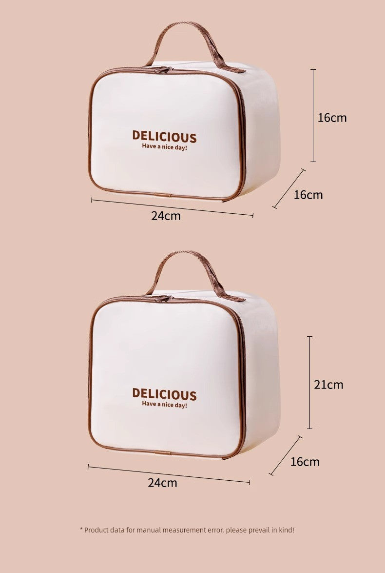 On The Go Microwave Oven Bento Lunch Box Stainless Steel