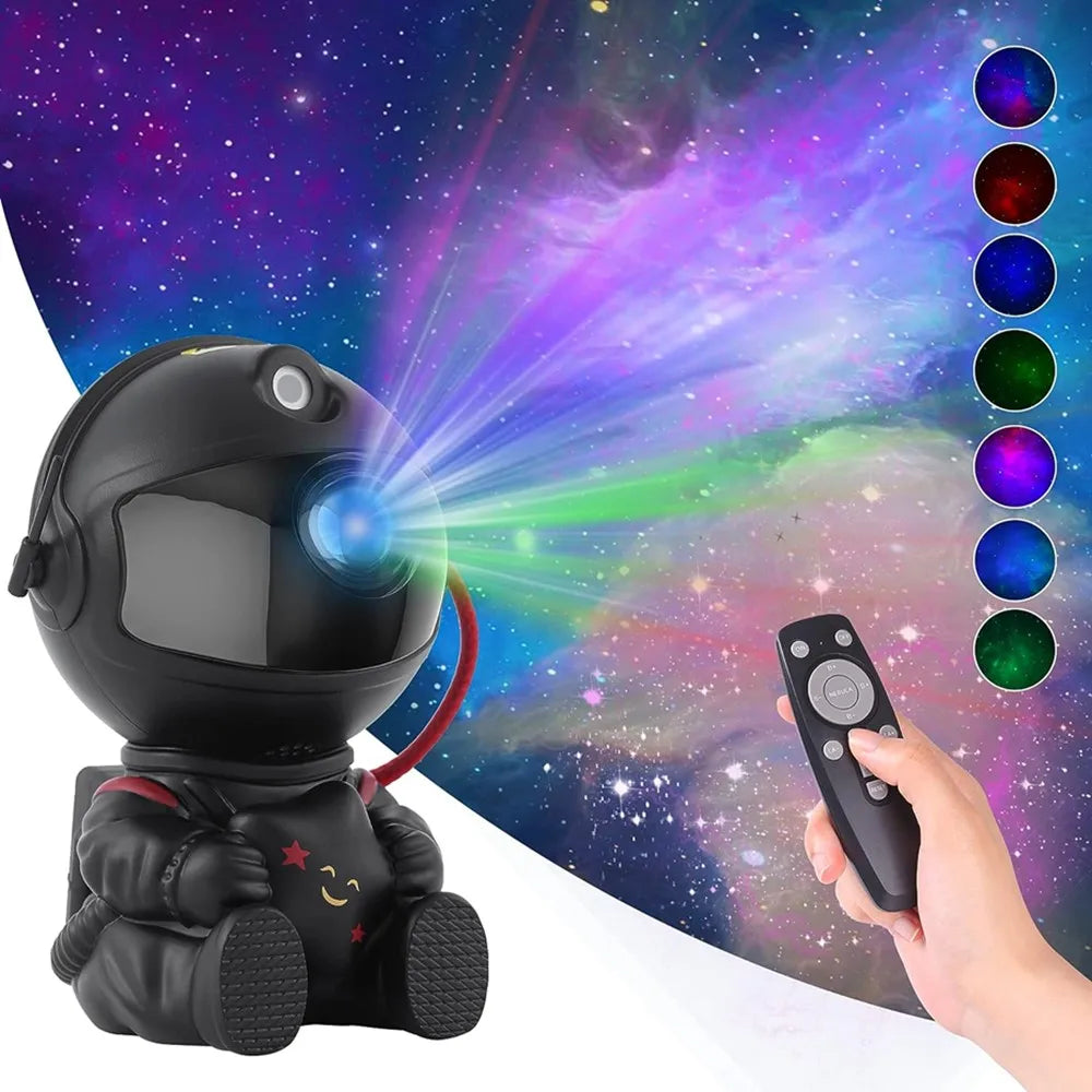 Galaxy Star Astronaut Projector Lamp Starry Sky Night Light Home Room Decor