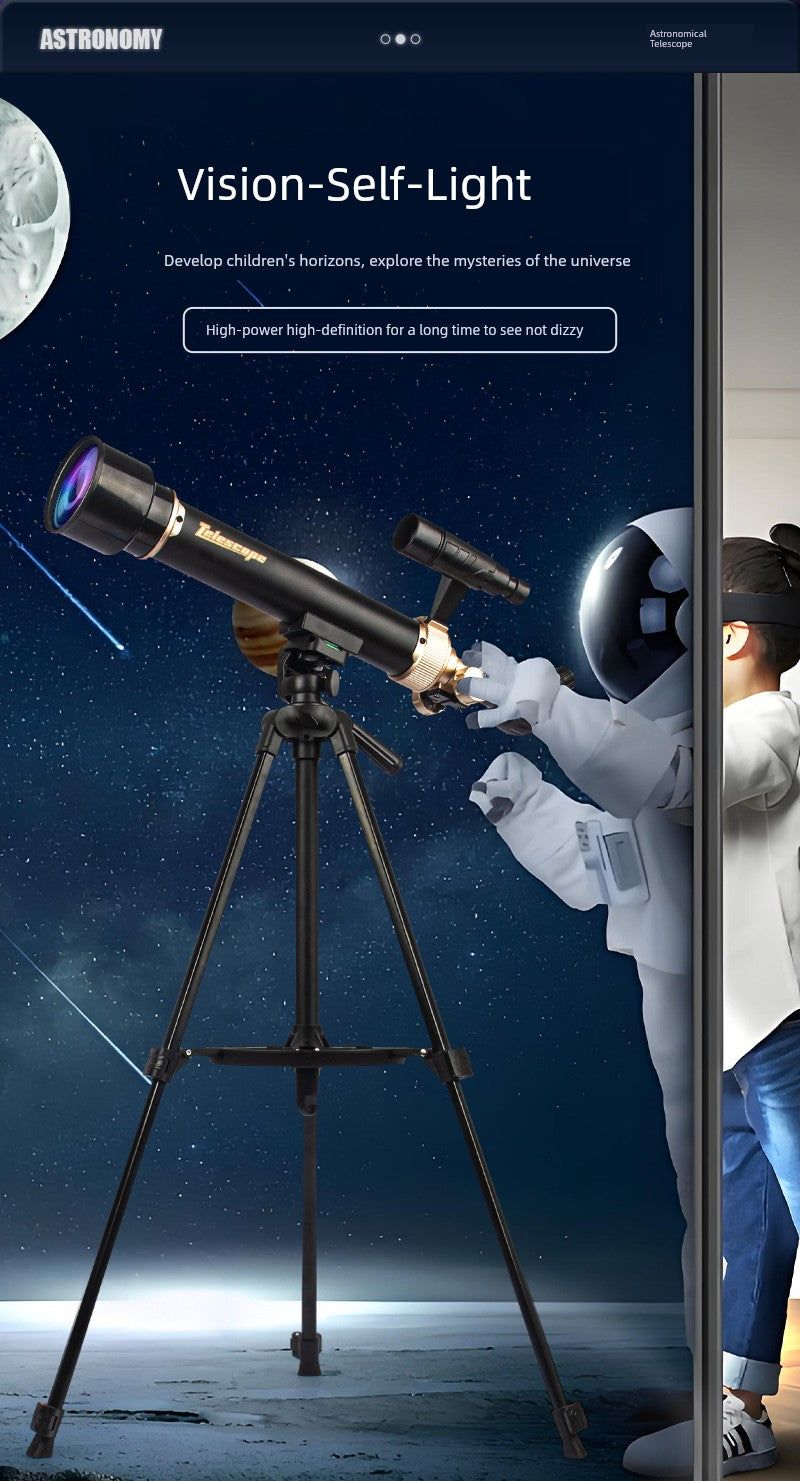 Kids Astronomical Telescope High Magnification Professional Star Watching